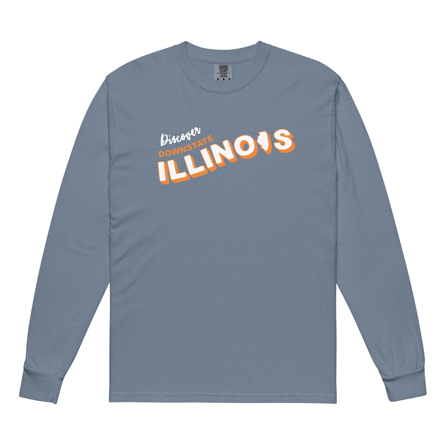 Comfort Colors Downstate IL Icon Long Sleeve Tee