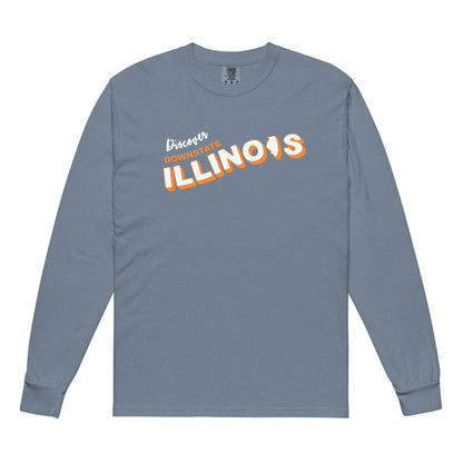 Comfort Colors Downstate IL Icon Long Sleeve Tee