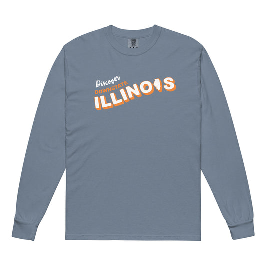 Comfort Colors Downstate IL Icon Long Sleeve Tee